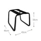 Weightless Sex Chair Stool with Handle Foam Love Position Aid Couples Stool Bounce SM Sex Furnitures Sex Toys for Couples
