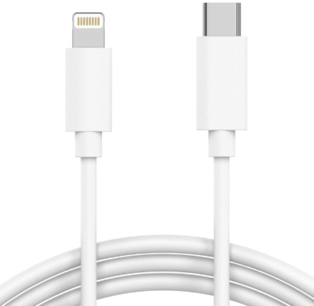 Sounce Fast iPhone Charging Cable & Data Sync USB Cable Compatible with iPhone 6/6S/7/7+/8/8+/10/11/12/13, iPad Air/Mini, iPod, and iOS Devices (Pack of 1 (Type C)) (SA)