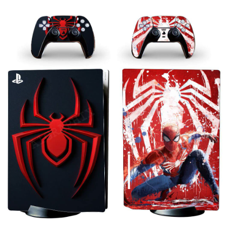 A1GRAPHIX ps5 Skin Protector for5 PSConsole Wrap Sticker Skin with 2 Wireless Controller Decal [Video Game] (SA)