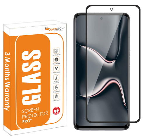 OpenTech® Tempered Glass Screen Protector Compatible for Xiaomi Mi 10i 5G / MI 11i / 11i Hypercharge / 11T Pro/Redmi Note 11 Pro/Note 11 Pro Plus with Edge to Edge Coverage and Easy Installation kit (SA)